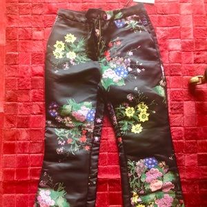 Erdem x HM Black pants NWT UK 8 (fits like US 2)